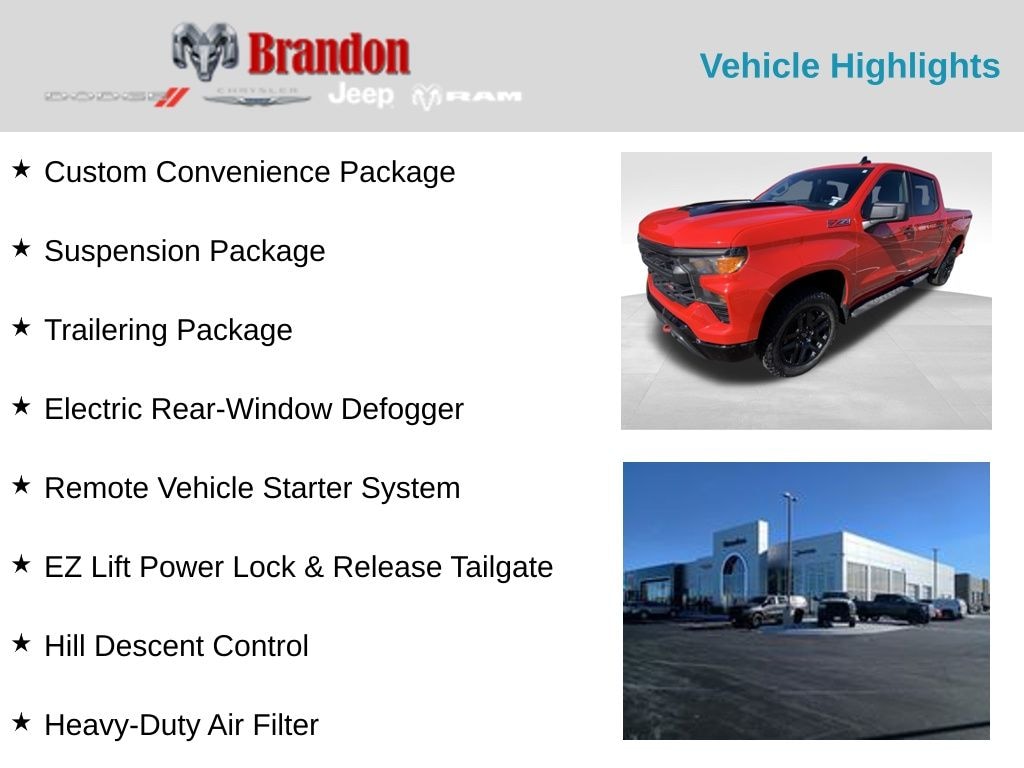 Used 2022 Chevrolet Silverado 1500 Custom Trail Boss Truck