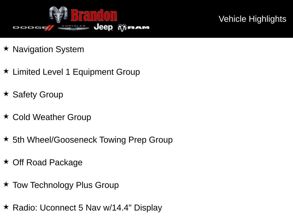 New 2025 Ram 2500 Limited Pickup