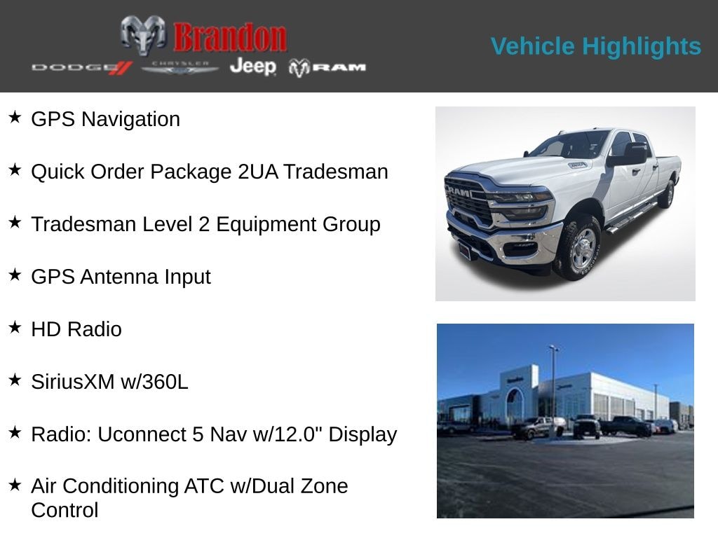 New 2026 Ram 2500 Tradesman Pickup