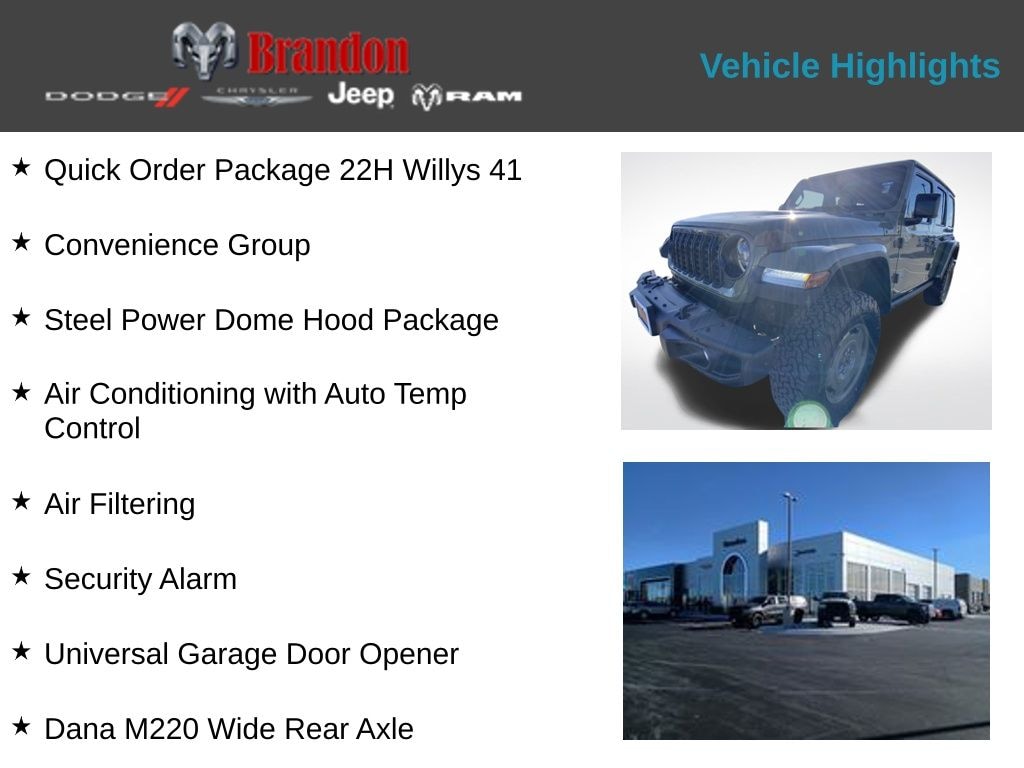 New 2026 Jeep Wrangler Sport Sport Utility