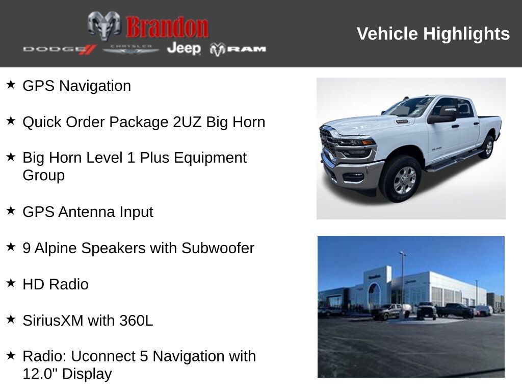 Used 2026 Ram 2500 Big Horn Truck
