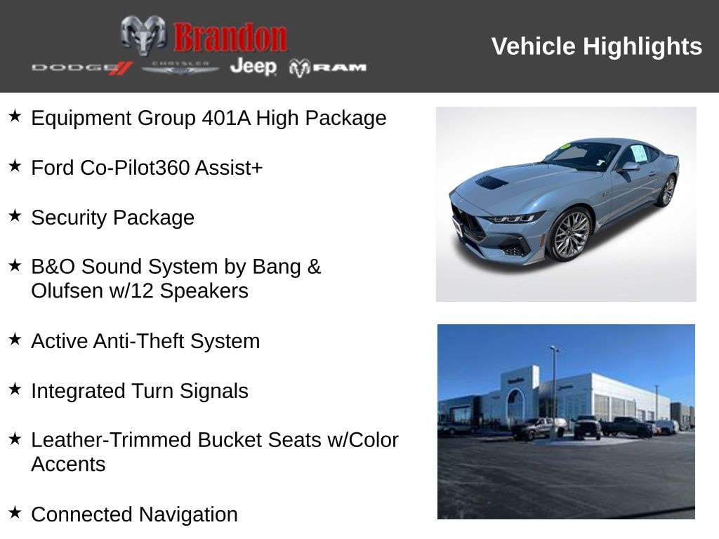 Used 2025 Ford Mustang GT Premium Coupe