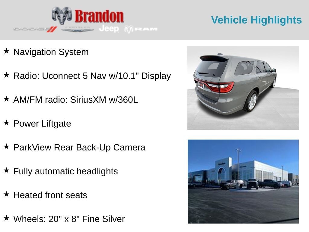 New 2026 Dodge Durango GT Sport Utility