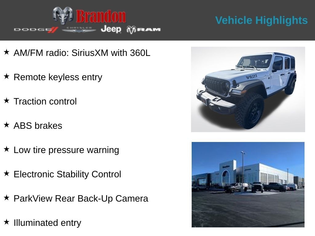 New 2026 Jeep Wrangler Sport Sport Utility