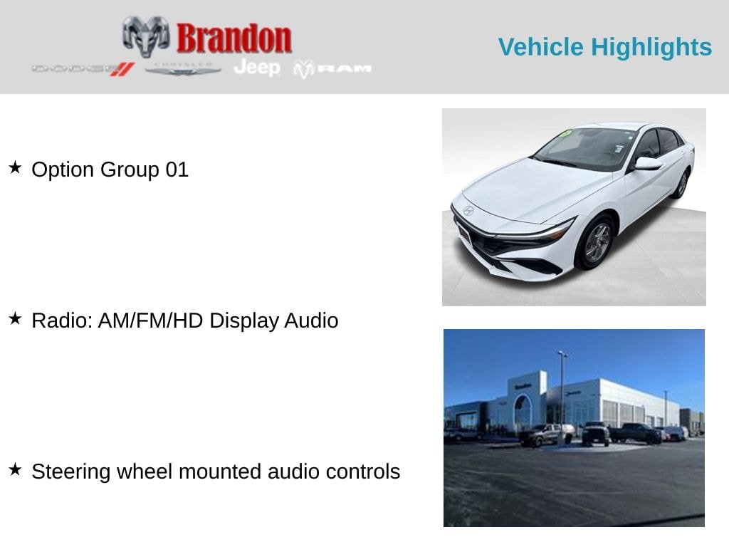 Used 2025 Hyundai Elantra SE Sedan