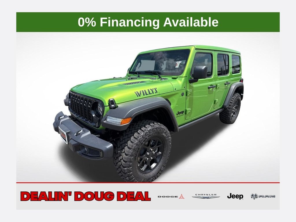 New 2026 Jeep Wrangler Willys Sport Utility
