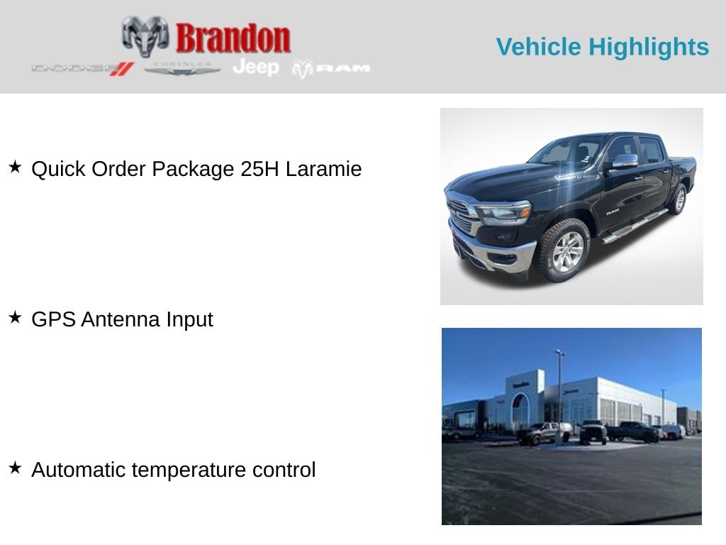 Used 2022 Ram 1500 Laramie Truck
