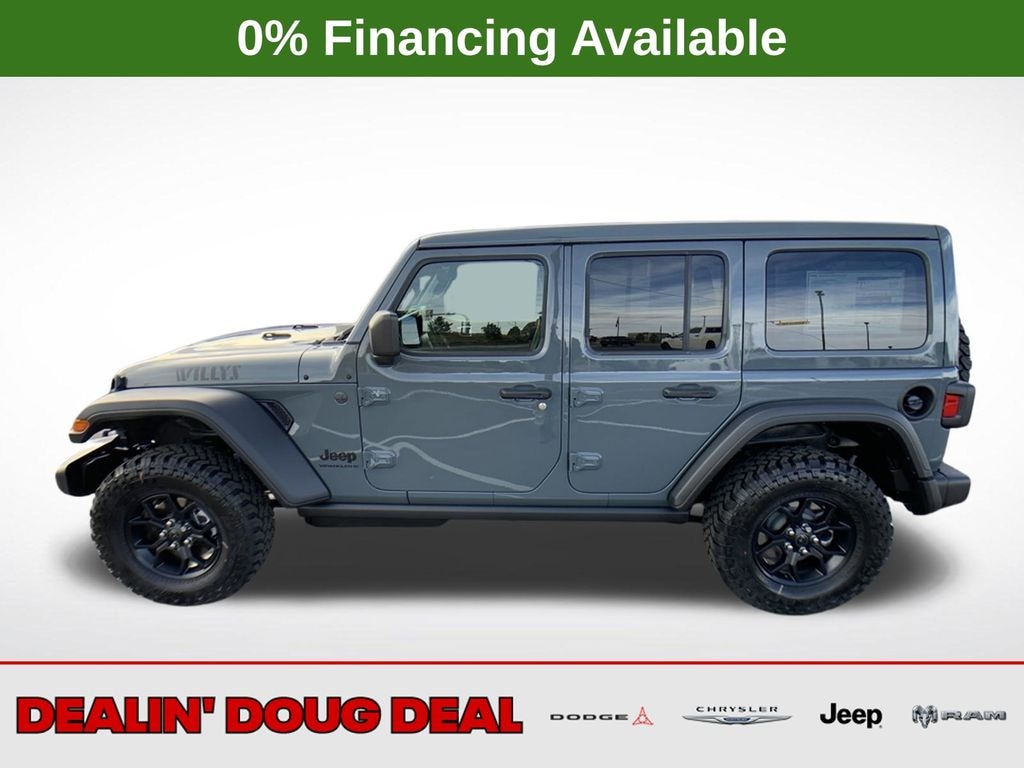 New 2026 Jeep Wrangler Willys Sport Utility