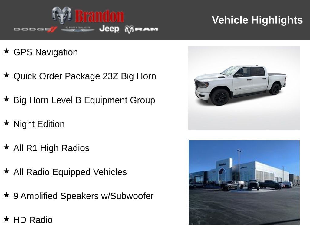Used 2024 Ram 1500 Big Horn/Lone Star Truck