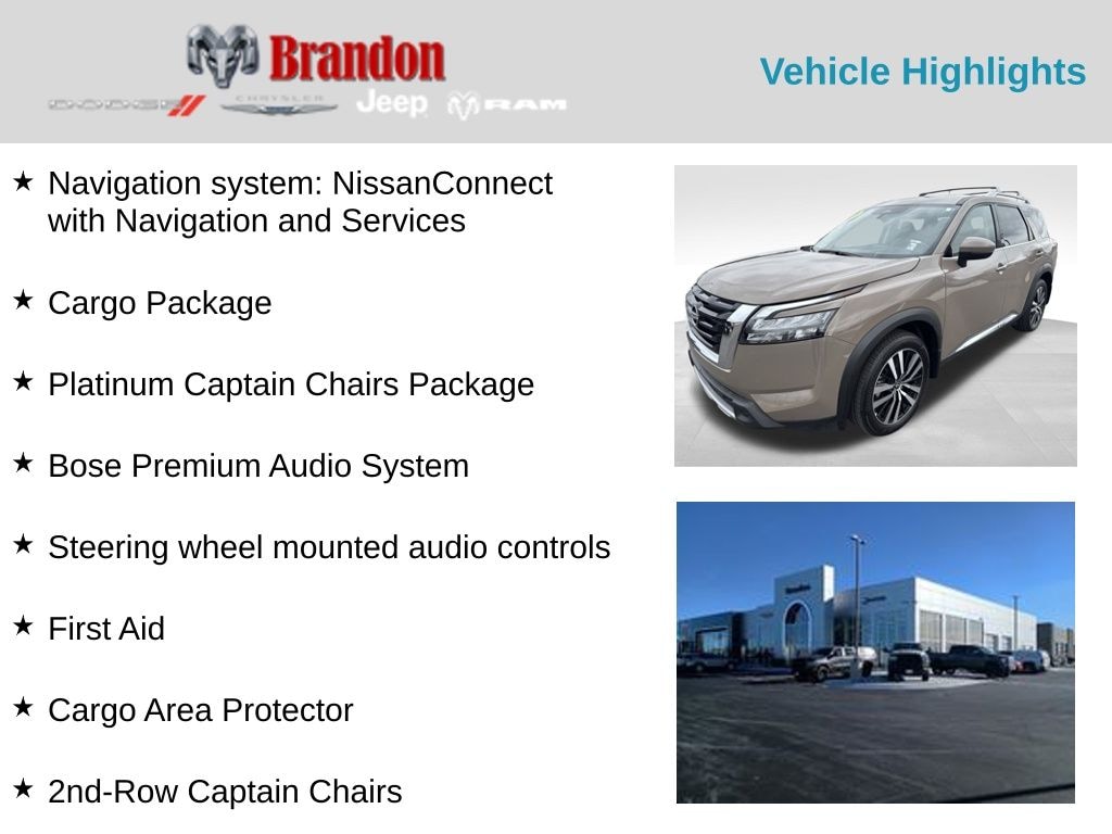 Used 2025 Nissan Pathfinder Platinum SUV