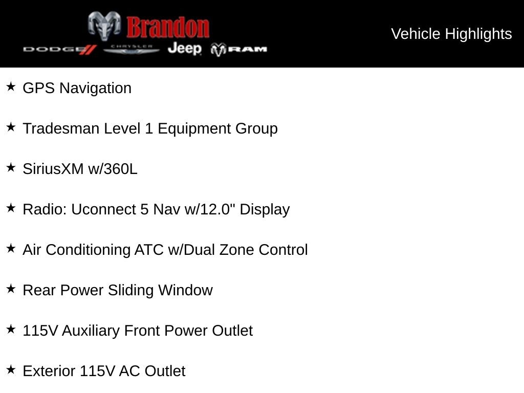 New 2025 Ram 3500 Tradesman Pickup