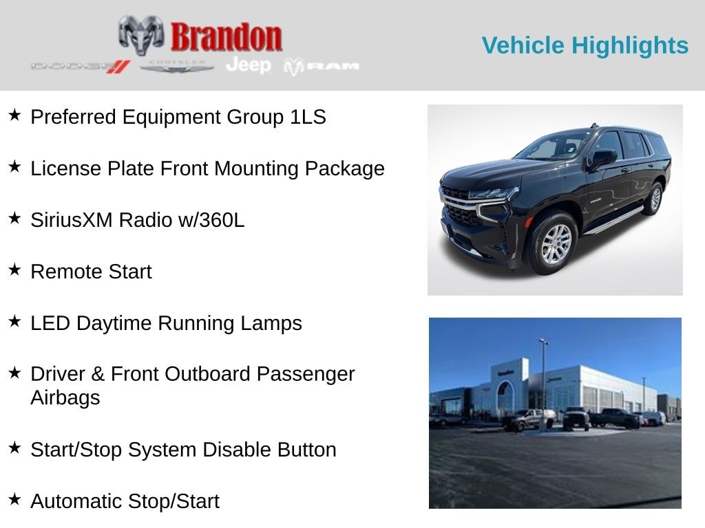 Used 2022 Chevrolet Tahoe LS SUV