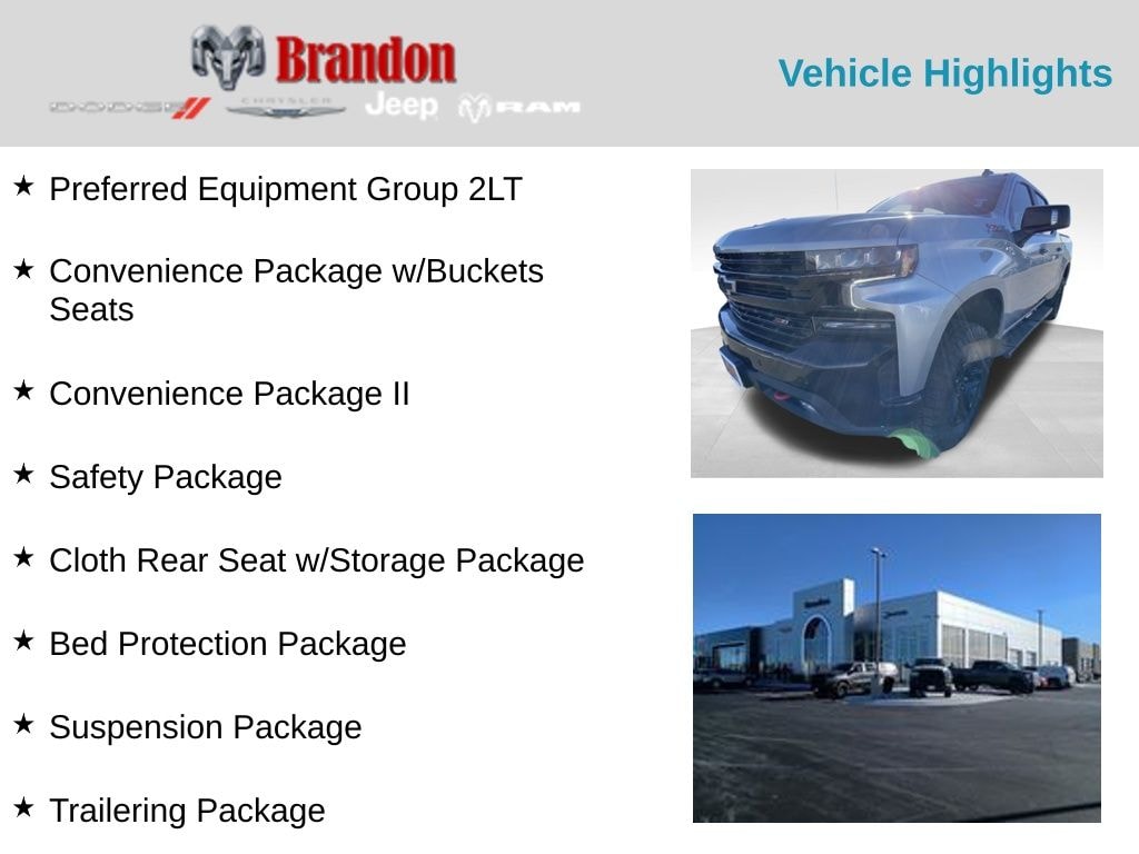 Used 2021 Chevrolet Silverado 1500 LT Trail Boss Truck