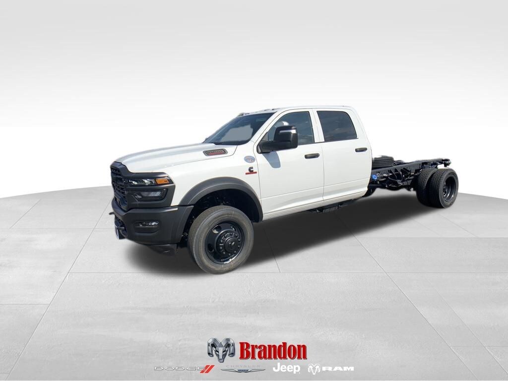 New 2025 Ram 5500 Chassis Cab 5500 TRADESMAN CHASSIS CREW CAB 4X4 84' CA Pickup