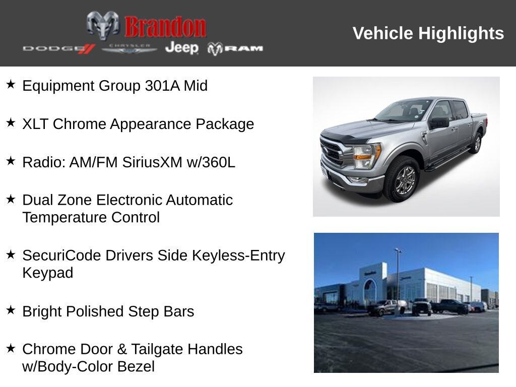 Certified 2022 Ford F-150 XLT Truck