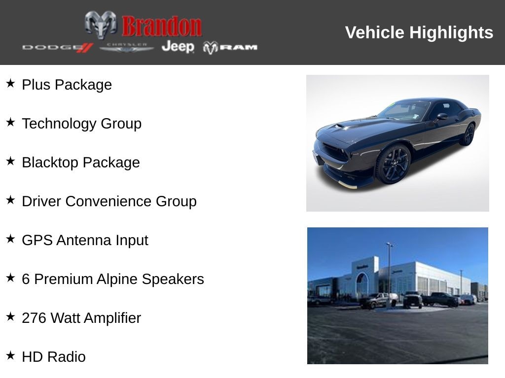 Used 2022 Dodge Challenger R/T Coupe