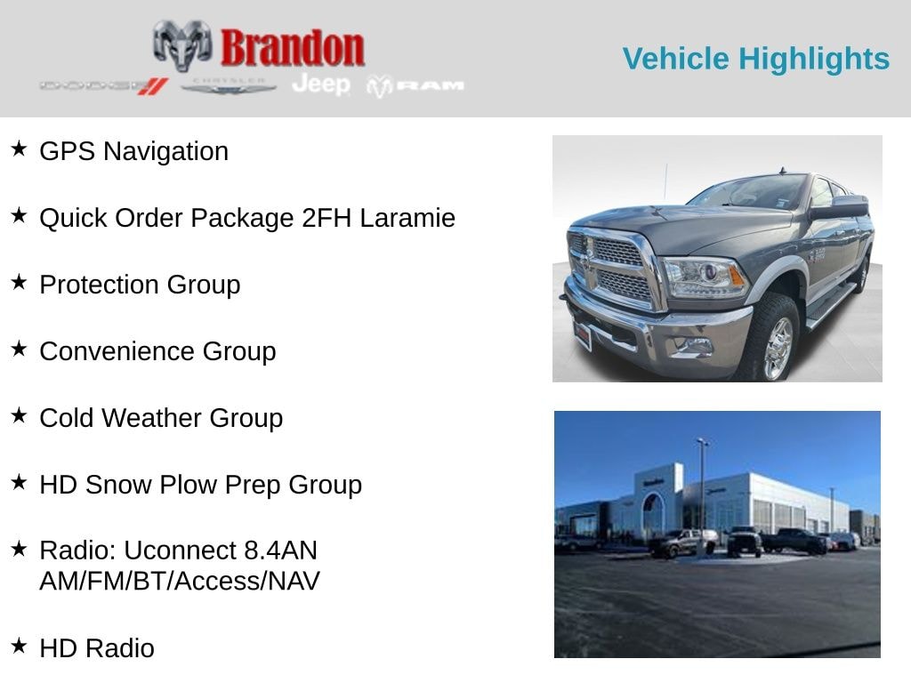 Used 2013 Ram 2500 Laramie Truck