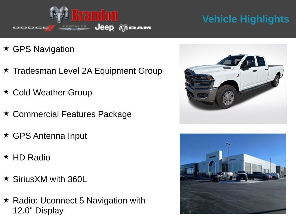 New 2026 Ram 3500 Tradesman Pickup