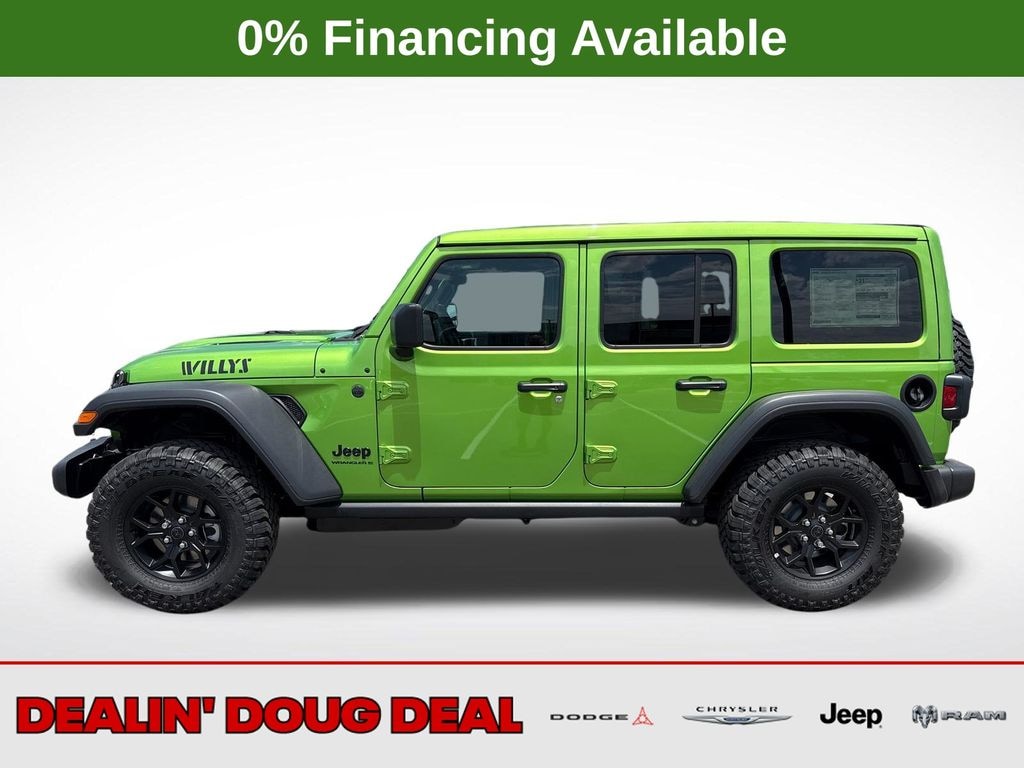 New 2026 Jeep Wrangler Willys Sport Utility