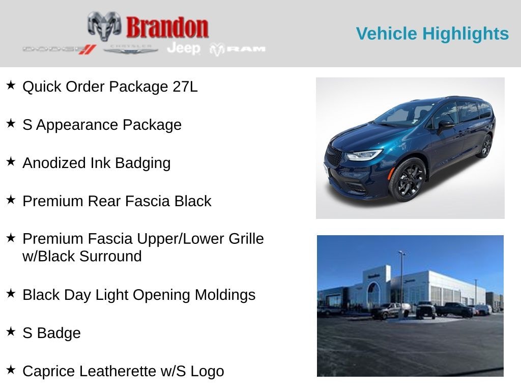 Used 2024 Chrysler Pacifica Touring L Minivan/Van