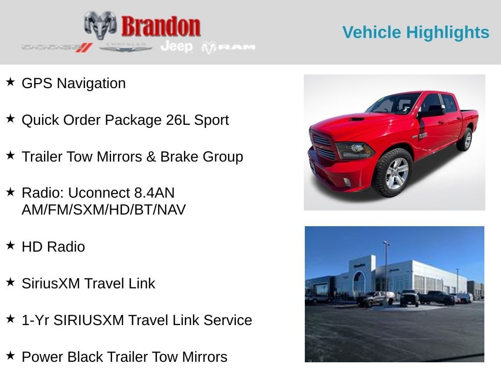 Used 2014 Ram 1500 Sport Truck