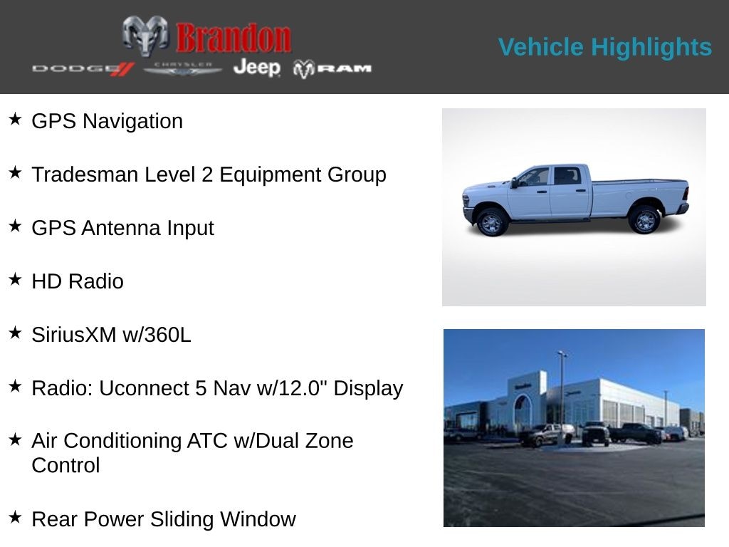 New 2026 Ram 2500 Tradesman Pickup