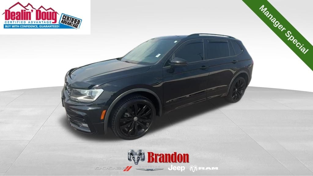 Used 2021 Volkswagen Tiguan 2.0T SE R-Line Black SUV