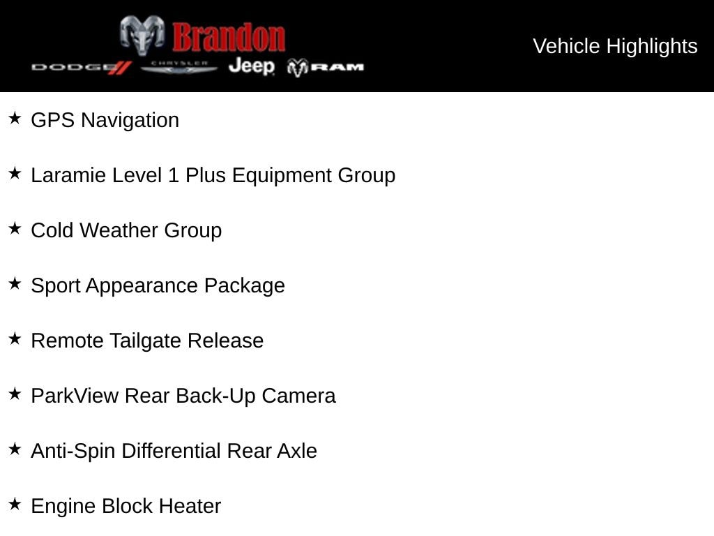 New 2025 Ram 2500 Laramie Pickup