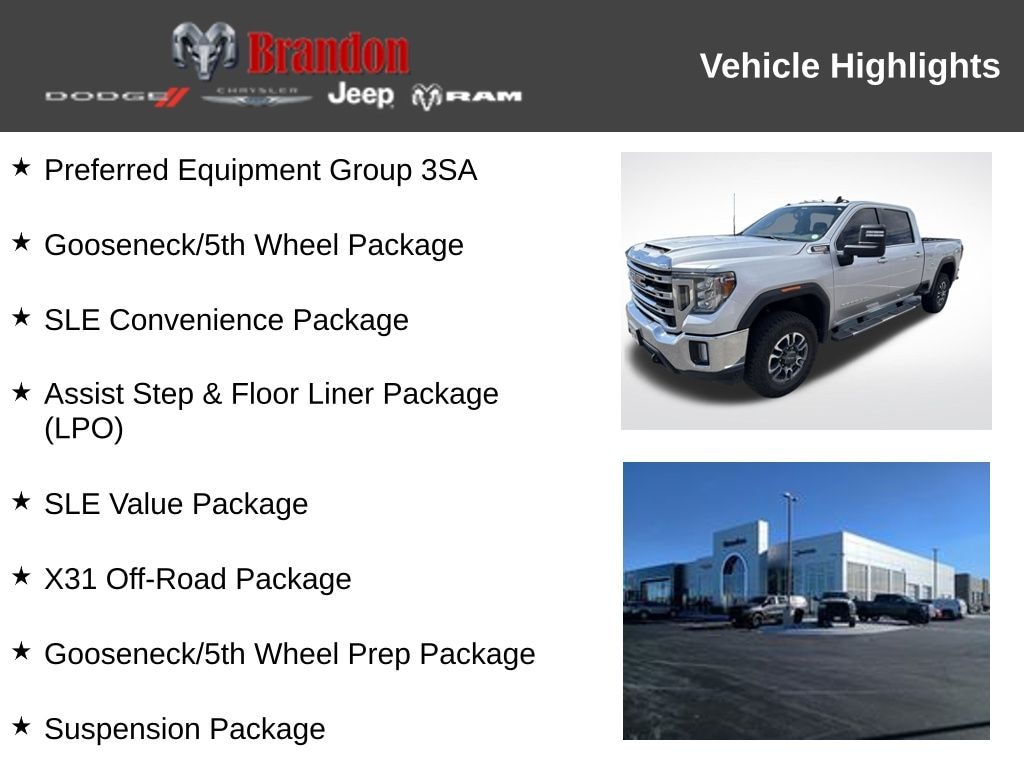 Used 2021 GMC Sierra 2500HD SLE Truck
