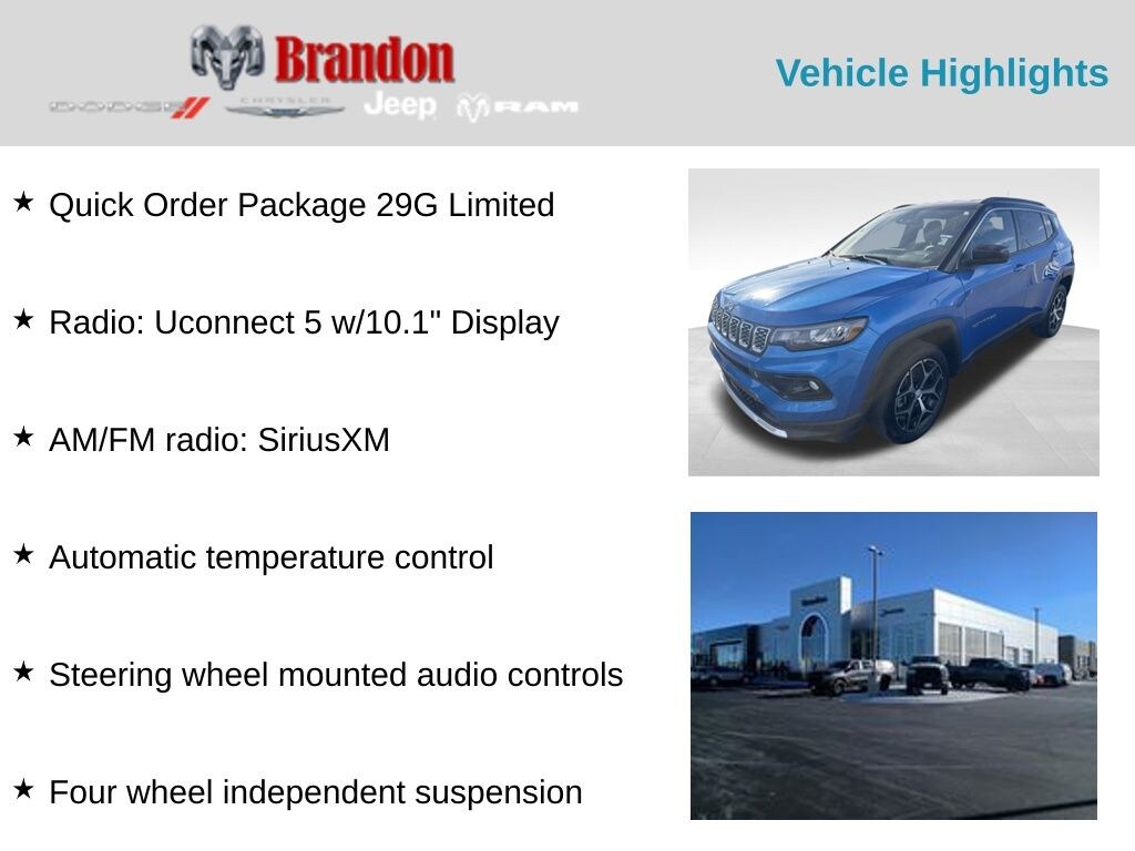 Used 2024 Jeep Compass Limited SUV