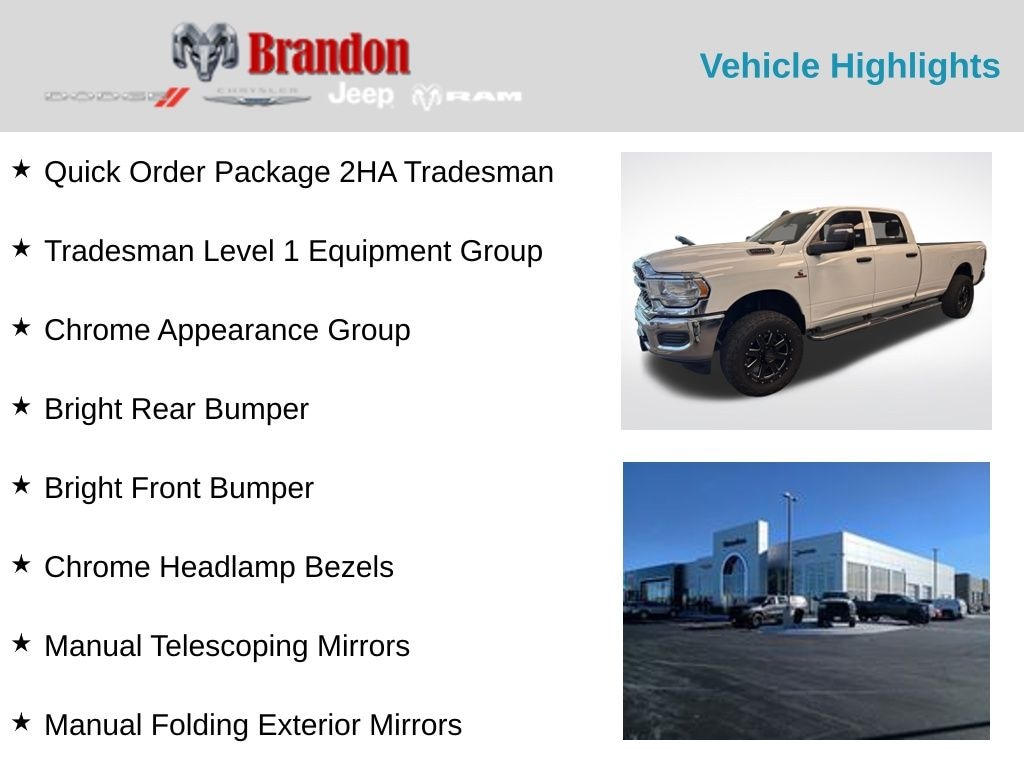 Used 2024 Ram 2500 Tradesman Truck