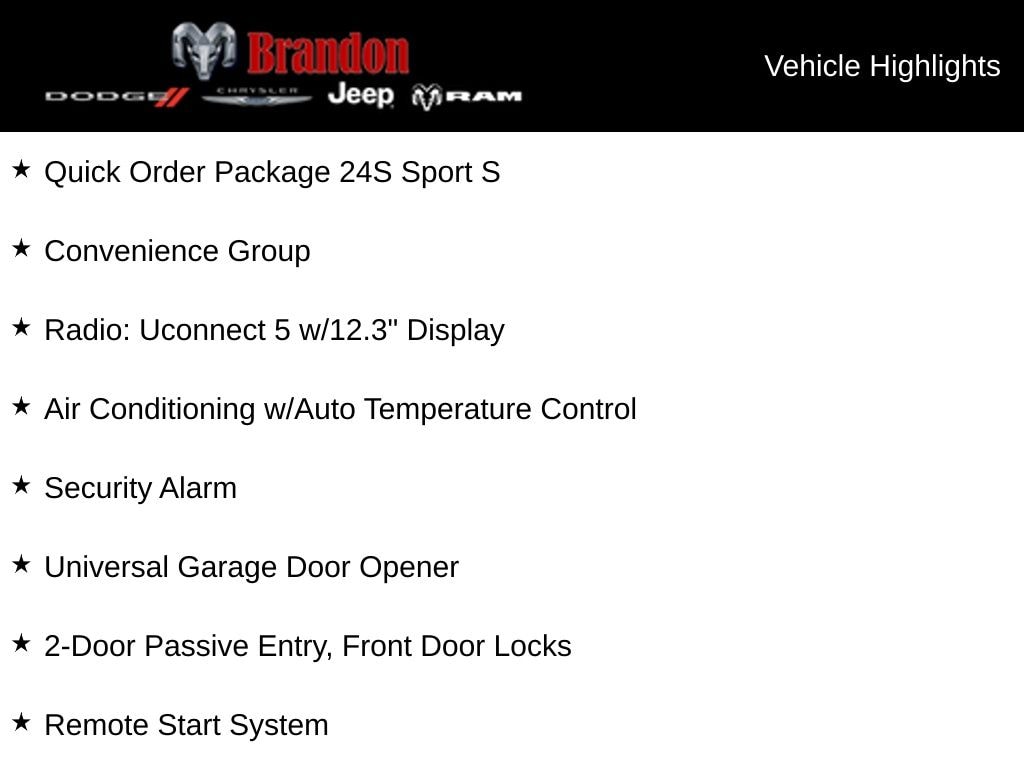 New 2025 Jeep Wrangler Sport Sport Utility