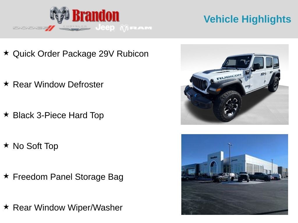 Used 2024 Jeep Wrangler Rubicon 4xe SUV