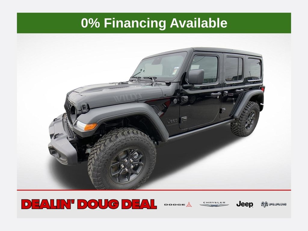 New 2026 Jeep Wrangler Willys Sport Utility