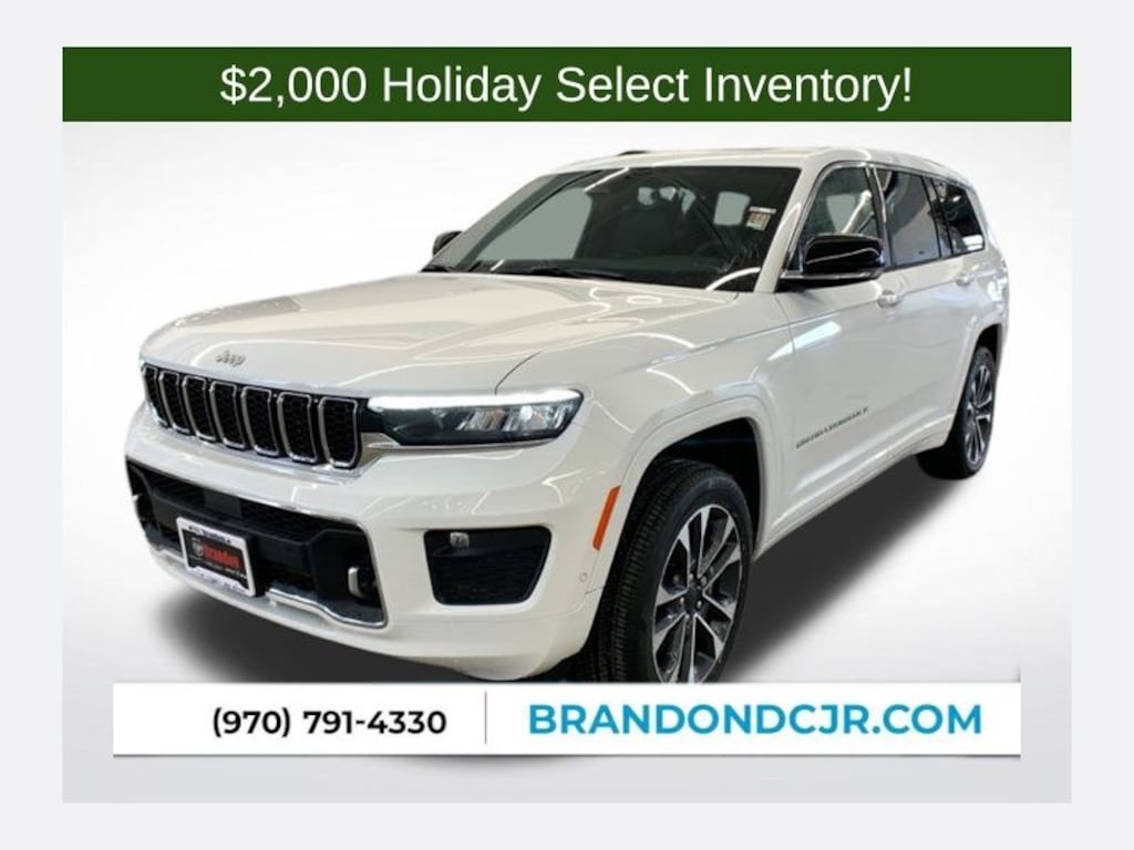 New 2025 Jeep Grand Cherokee L Overland Sport Utility