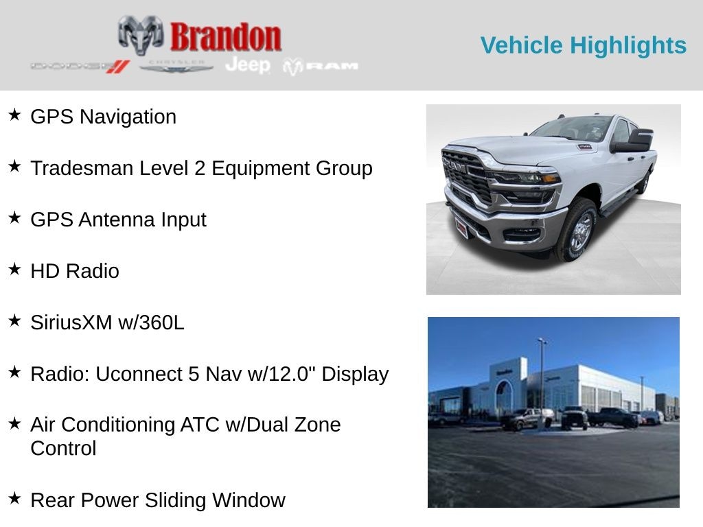 New 2026 Ram 2500 Tradesman Pickup