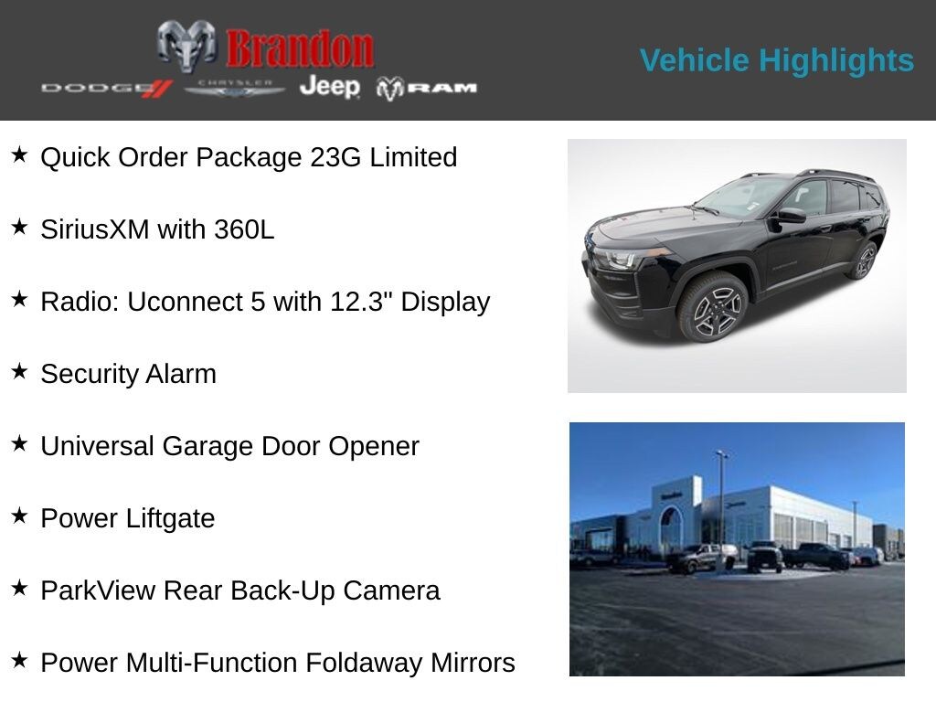 New 2026 Jeep Cherokee Limited SUV