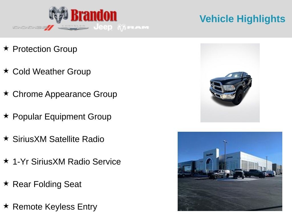 Used 2017 Ram 2500 Tradesman Truck