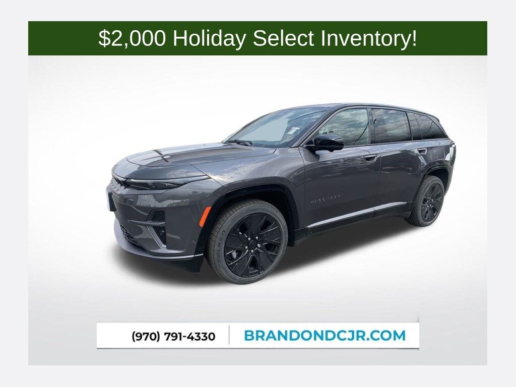 New 2025 Jeep Wagoneer S Launch Edition SUV