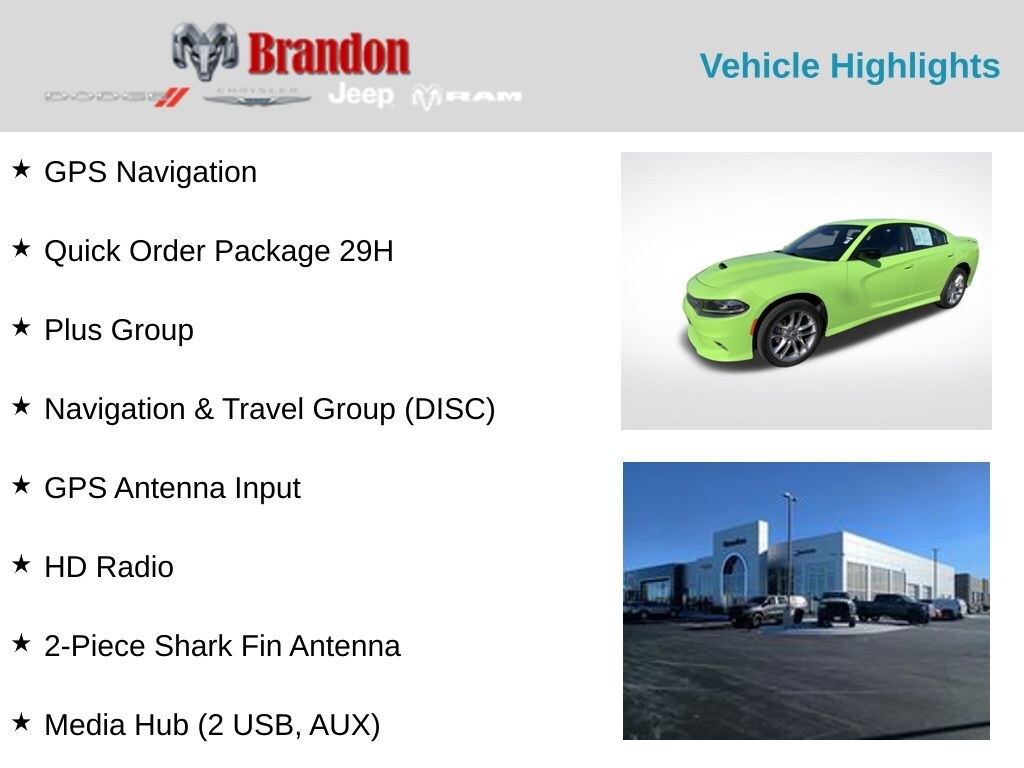 Certified 2023 Dodge Charger GT Sedan