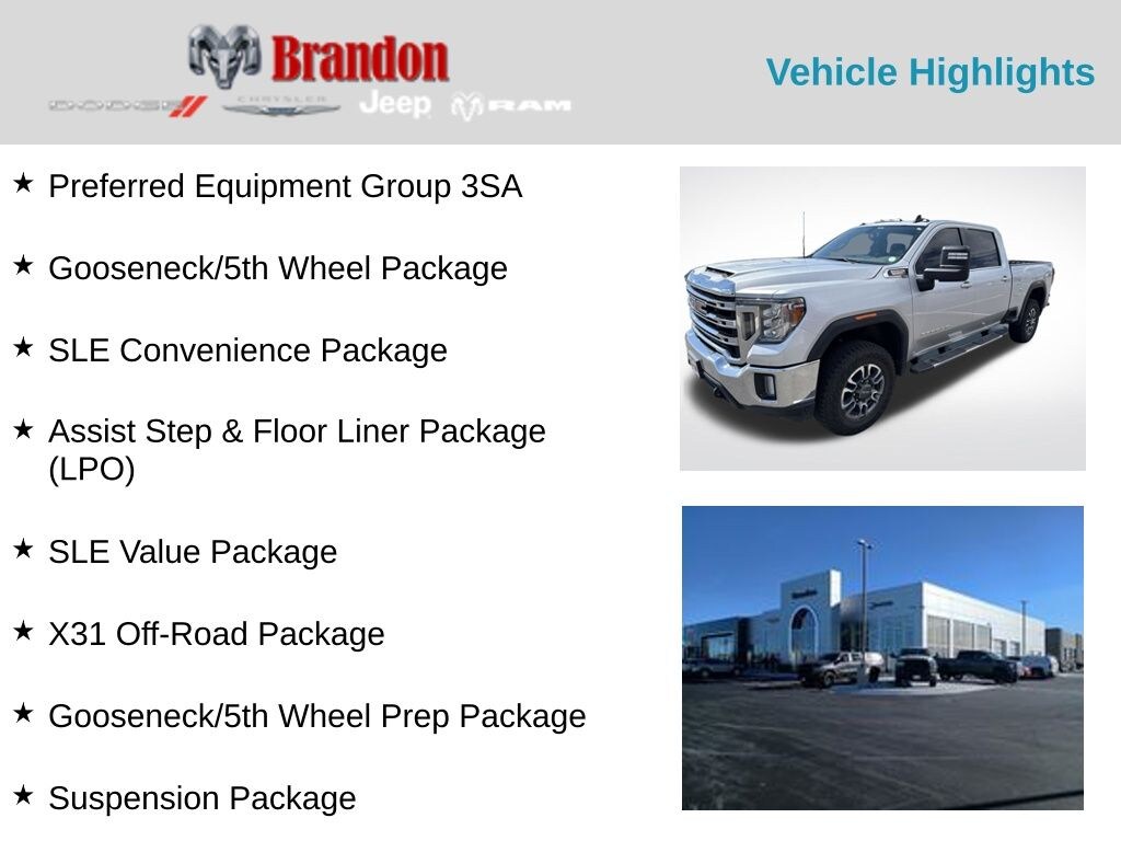 Used 2021 GMC Sierra 2500HD SLE Truck