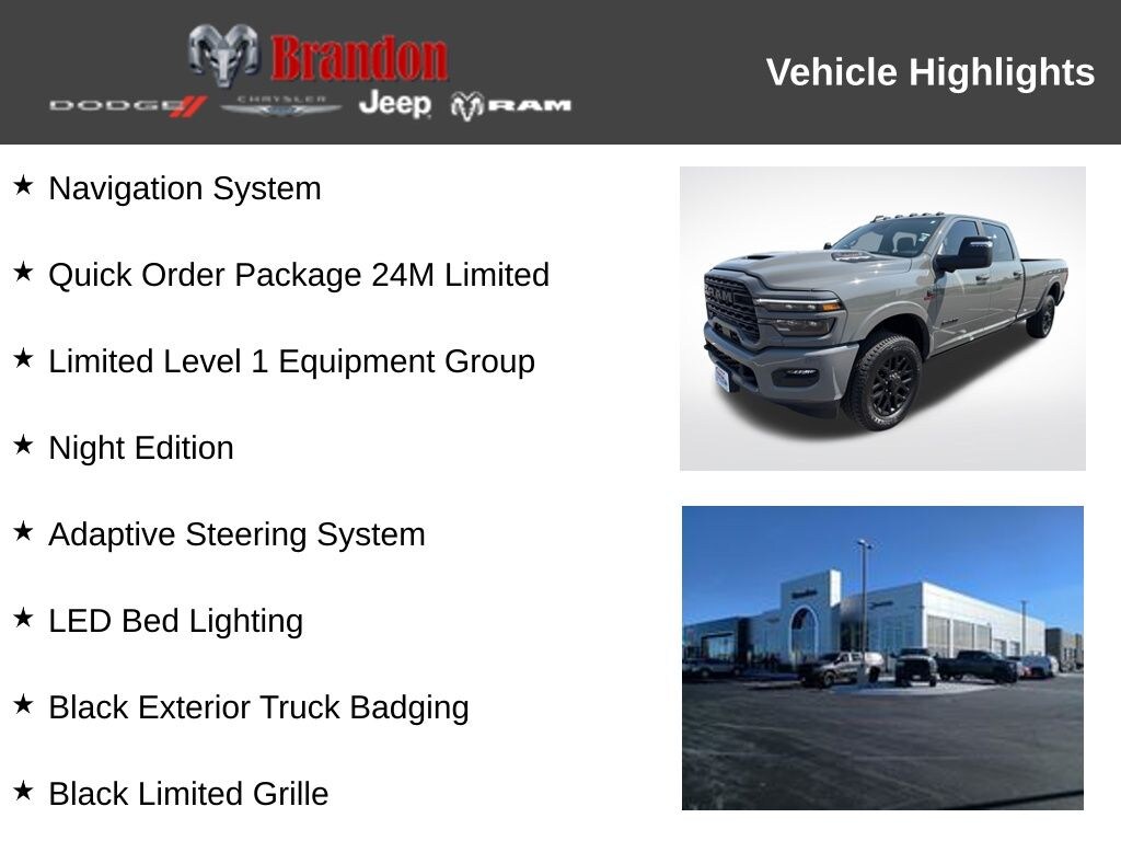 Certified 2026 Ram 3500 Limited Truck