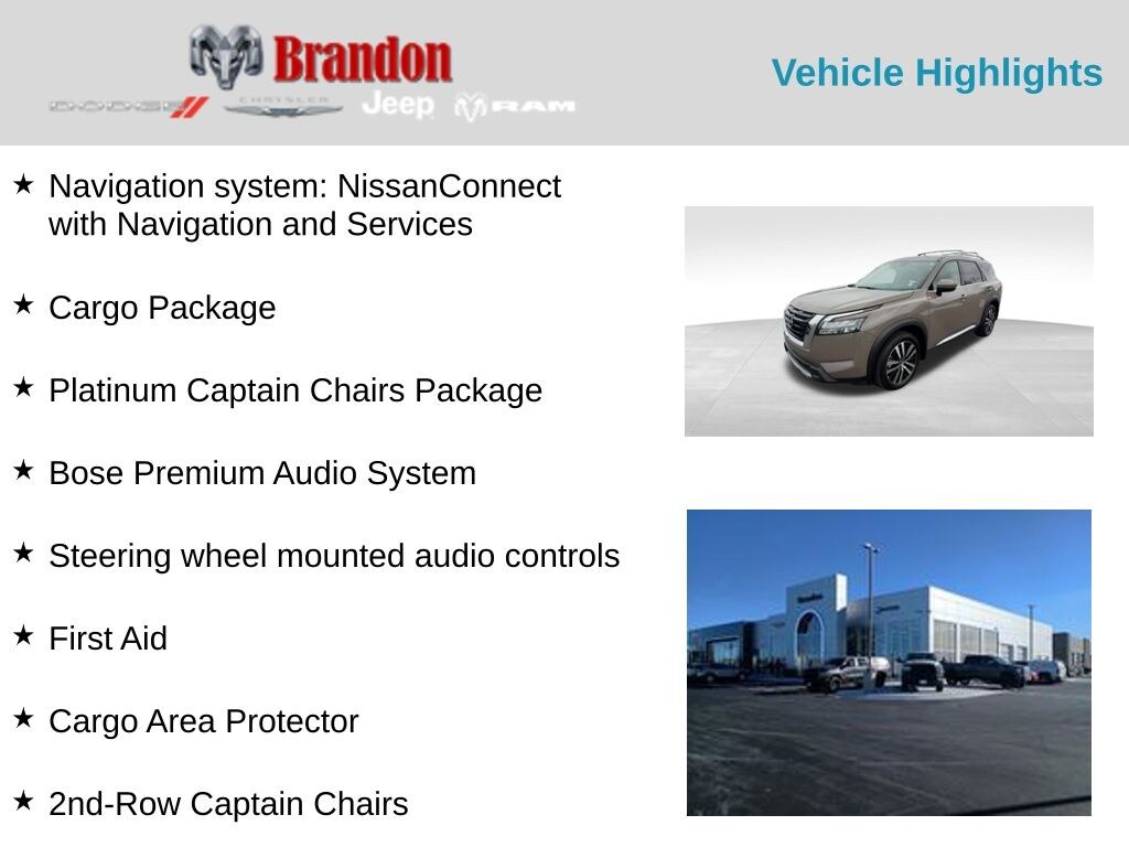 Used 2025 Nissan Pathfinder Platinum SUV