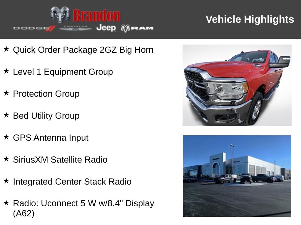 Certified 2024 Ram 2500 Big Horn Truck