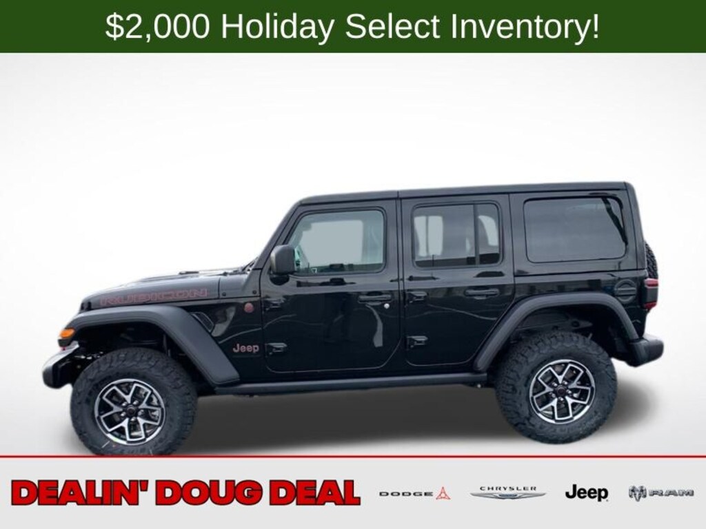 New 2025 Jeep Wrangler Rubicon SUV