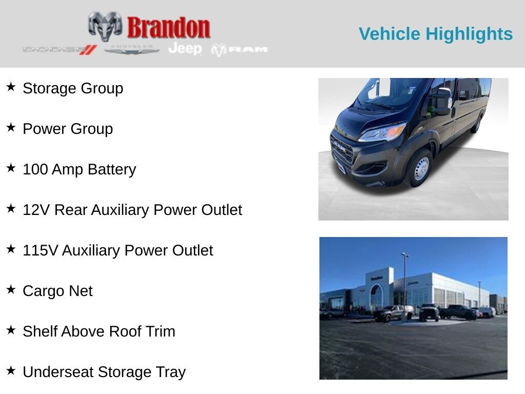 New 2026 Ram Promaster 2500 High Roof Cargo Van