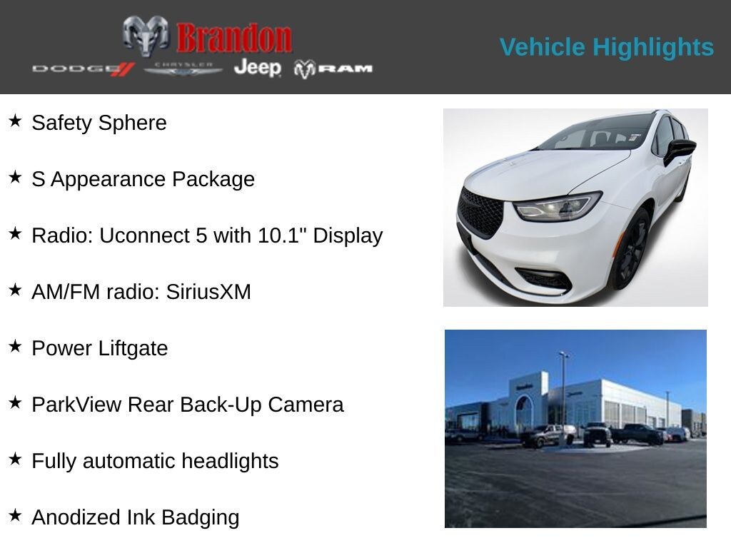 New 2026 Chrysler Pacifica Select Minivan/Van