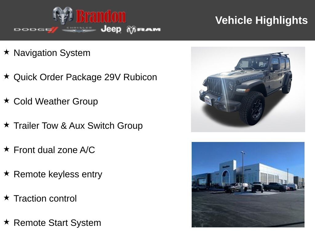 Certified 2023 Jeep Wrangler Rubicon 4xe SUV