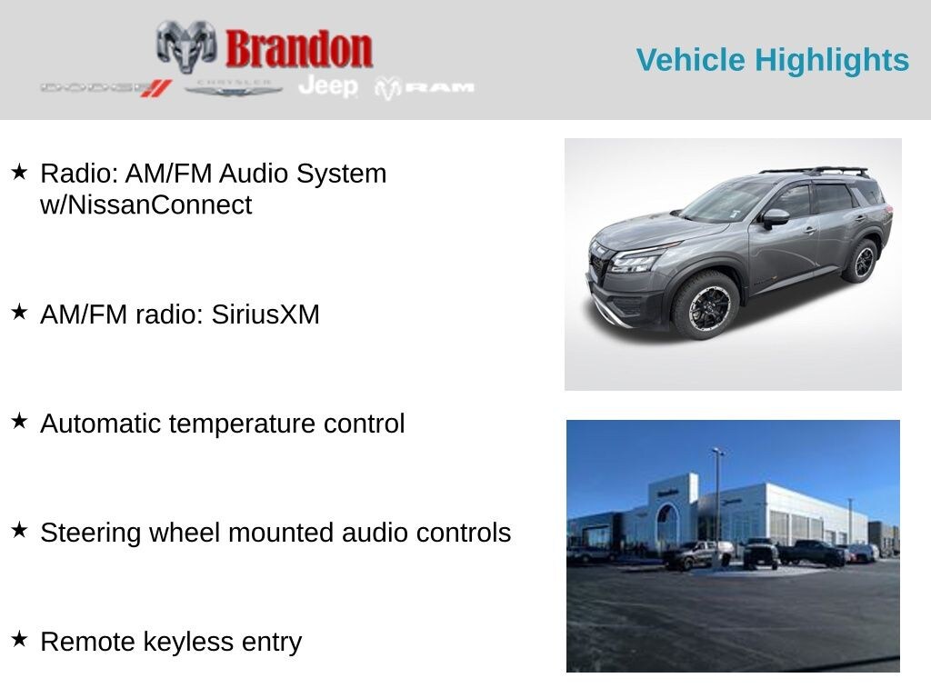 Certified 2024 Nissan Pathfinder Rock Creek SUV