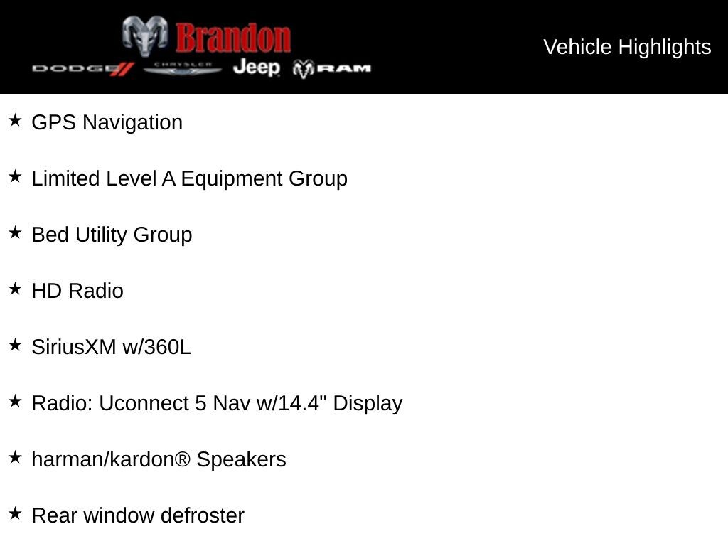 New 2025 Ram 1500 Limited Truck
